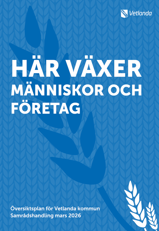 Omslaget för nya översiktsplanen